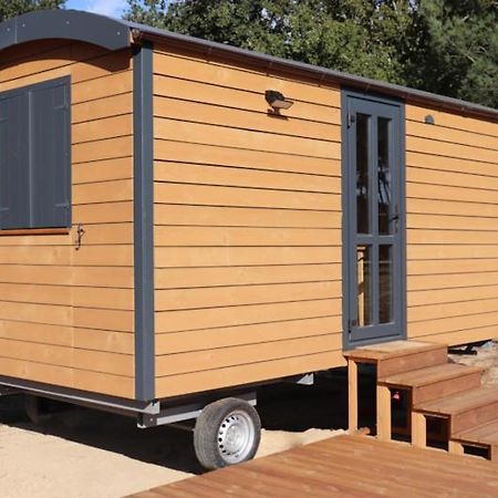 Roulottes Cocooning Au Coeur Des Landes Mées Exterior foto